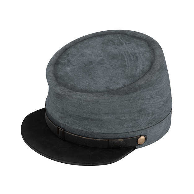 grey cavalry hat