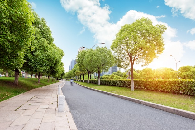 Premium Photo | Clean asphalt road