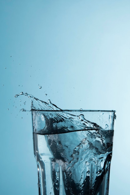 clear glass water