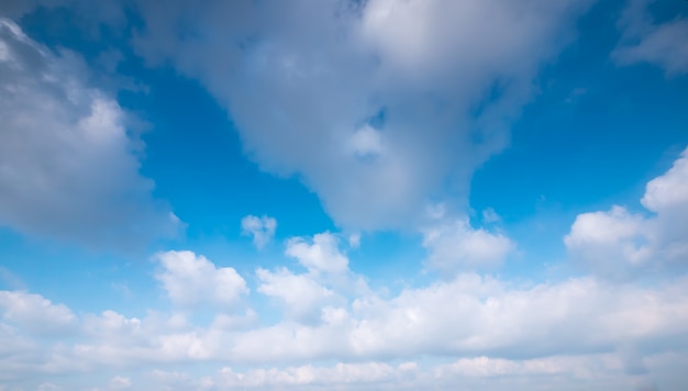 Premium Photo | Clear and sunset sky with cloud in summer