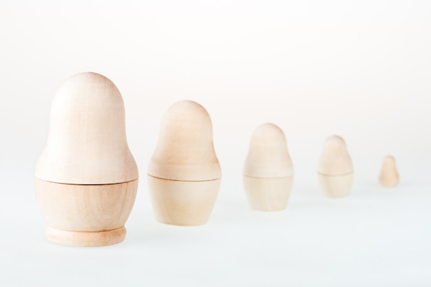 wooden nesting dolls