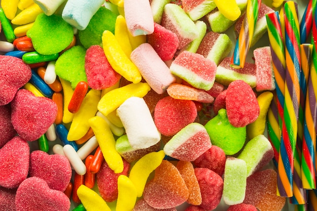 Free Photo | Close-up assorted sweets