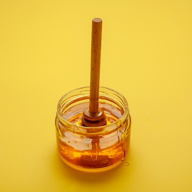 Free Photo | Close-up bowl with homemade honey