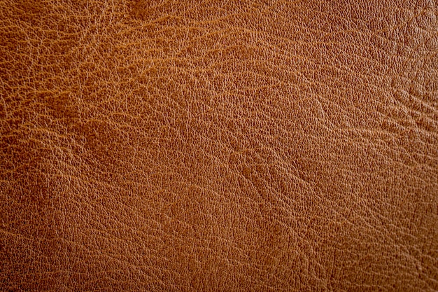 Premium Photo | Close up brown leather texture and background with space.