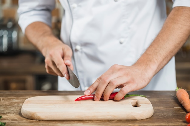 chef chopping board