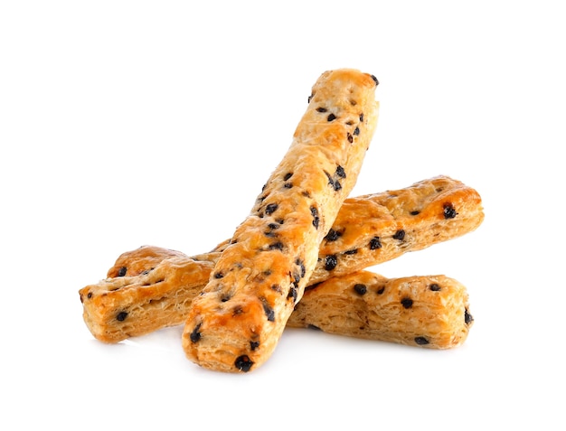 Premium Photo | Close-up of chocolate chip sticks