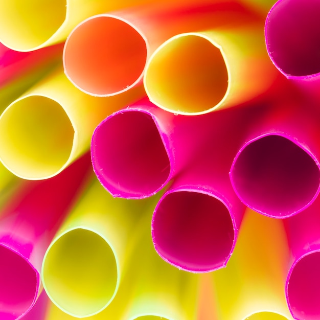 Close up drinking straw texture | Free Photo