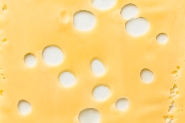 Free Photo Close Up Gourmet Emmental Cheese Slice 