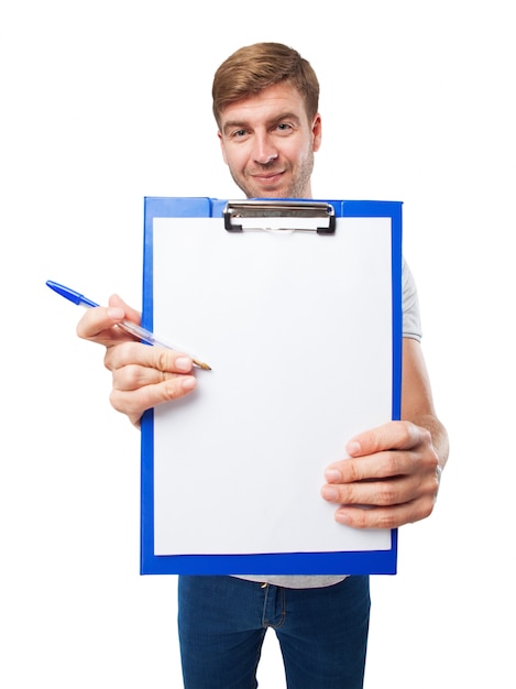 clipart of man holding clipboard - photo #35