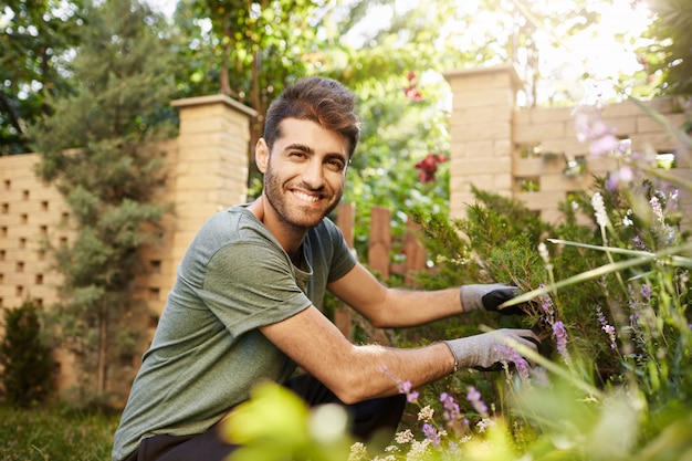 Free Photo Close Up Portrait Of Attractive Mature Bearded Hispanic