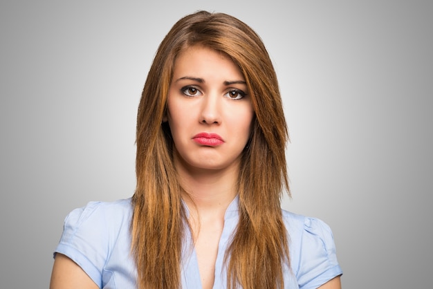 Premium Photo | Close-up portrait of a sad woman