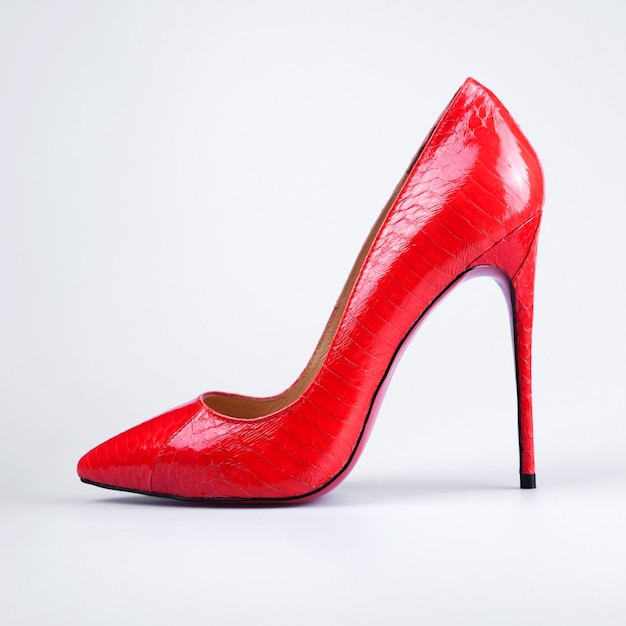 red work heels