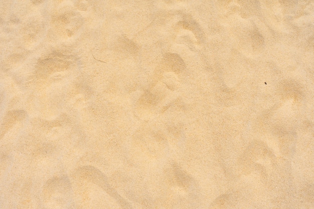 Premium Photo | Close up sand texture on the beach in summer sun as ...