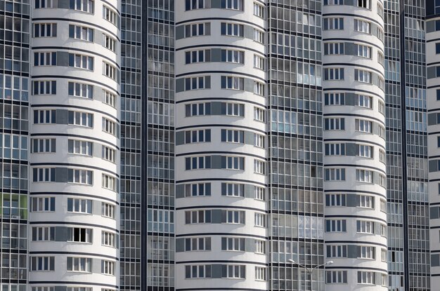 Premium Photo | Close-up of tenement house with bulged walls