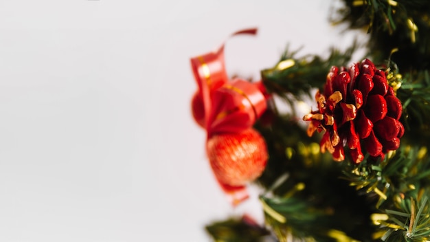 Close up view of christmas tree | Free Photo