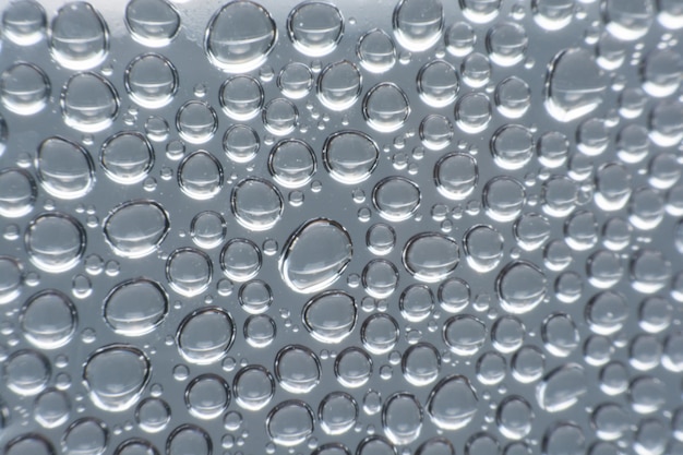 Premium Photo | Close up water drop on plastic bottle