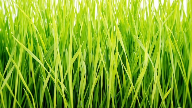 Premium Photo | Close up of wheatgrass plant for a background