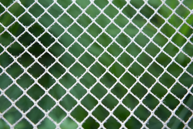 Premium Photo | Close up of white net pattern background.