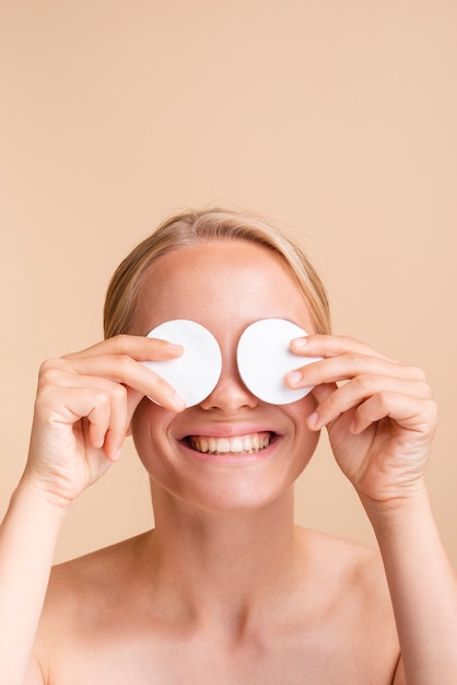 cotton pads for eyes