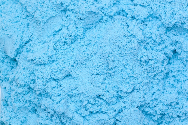 blue kinetic sand