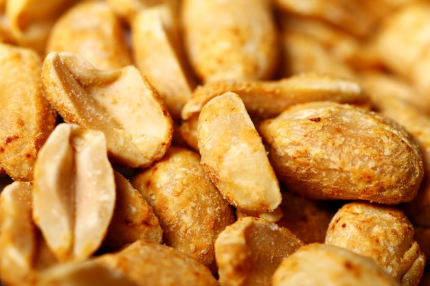 Free Photo | Closeup of fried peanuts