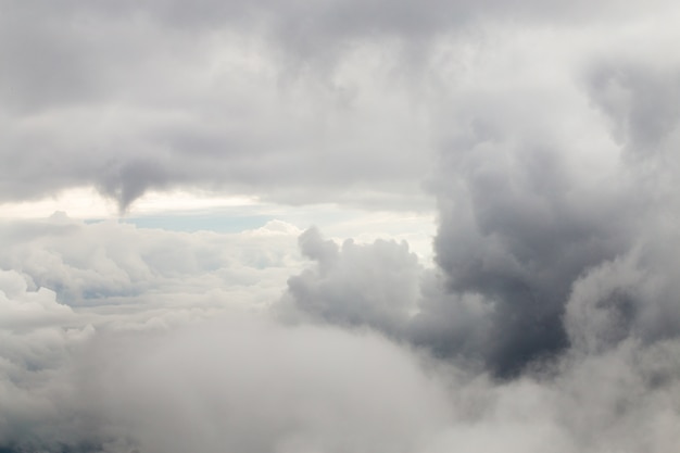 クローズアップ 大きな 灰色 雲 無料の写真
