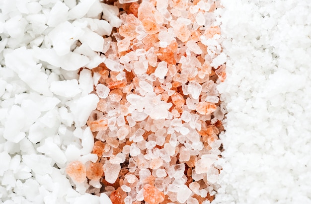 Free Photo | Closeup of mixed salt