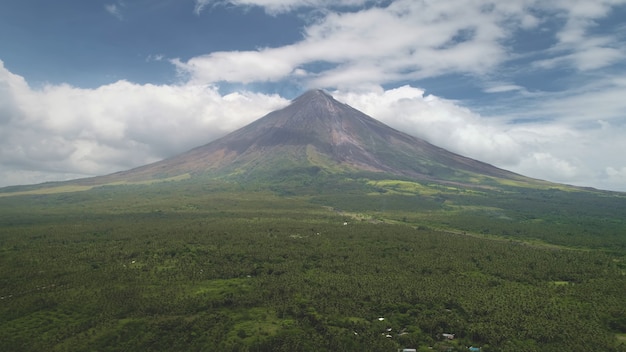 Premium Photo | Closeup philippines volcano haze eruption aerial