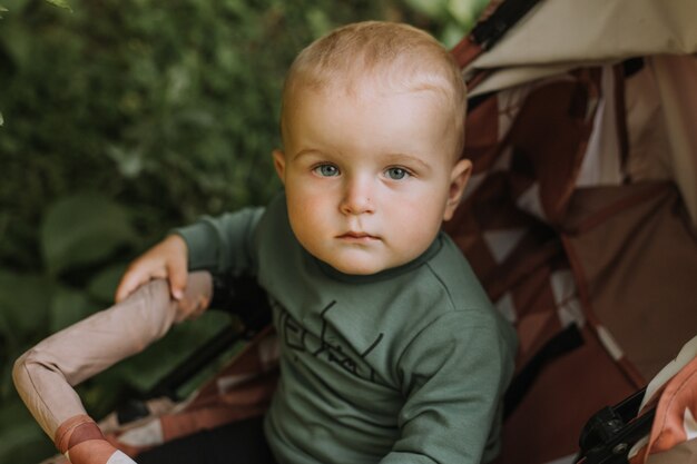 baby boy green sweater