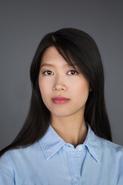 Free Photo | Closeup portrait of young asian businesswoman