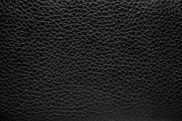 Closeup of seamless black leather texture, cow skin background. Photo ...