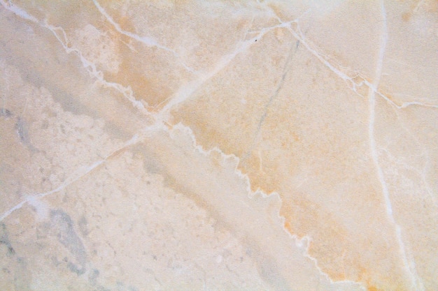 大理石の床のテクスチャ背景 黄色の抽象的な大理石パターンで大理石パターンのクローズアップ表面 プレミアム写真