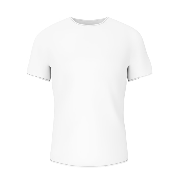Premium Photo | Closeup white blank t-shirt with empty space for yours ...