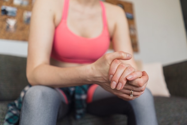 Close Up Of Woman Hands · Free Stock Photo