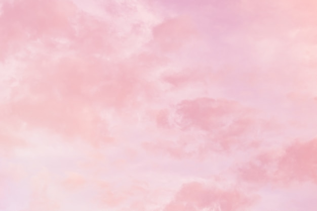 Premium Photo | Cloud background with a pink pastel colour