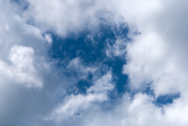 Premium Photo | Clouds clearing in the sky