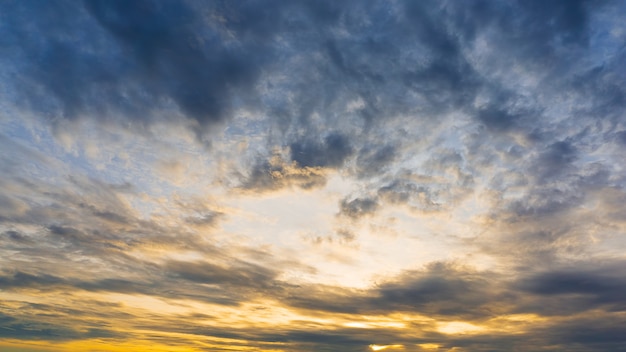 Cloudy morning sky nature background Photo | Premium Download