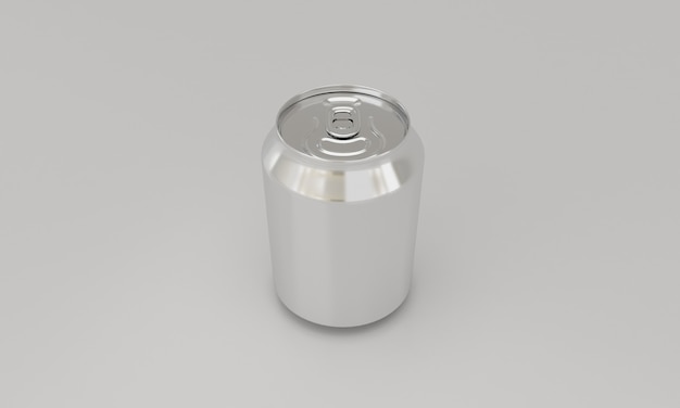 Premium Photo | Cold drinks in metal tins