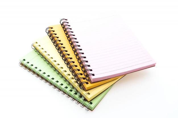 Free Photo | Colored notebooks