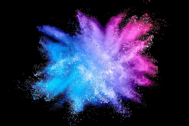 Premium Photo | Colorful background of pastel powder explosion.multi ...