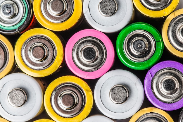 Free Photo | Colorful battery