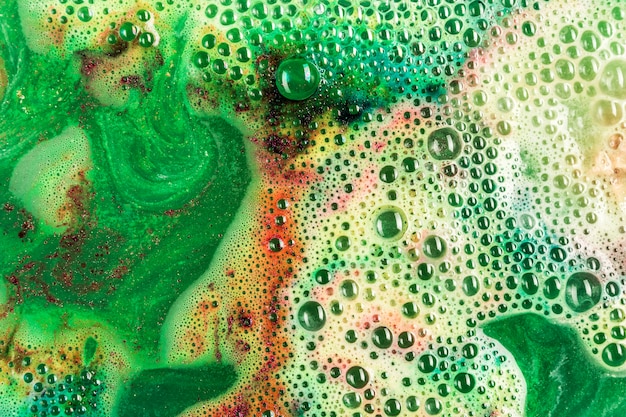 Free Photo | Colorful foam texture