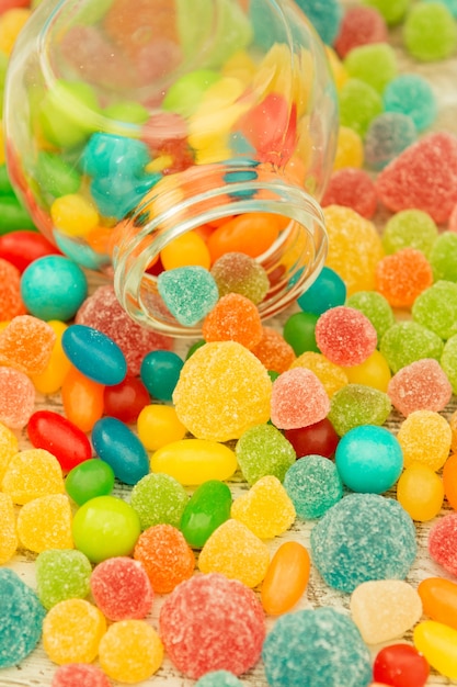 Premium Photo Colorful Jelly Beans To Wallpaper