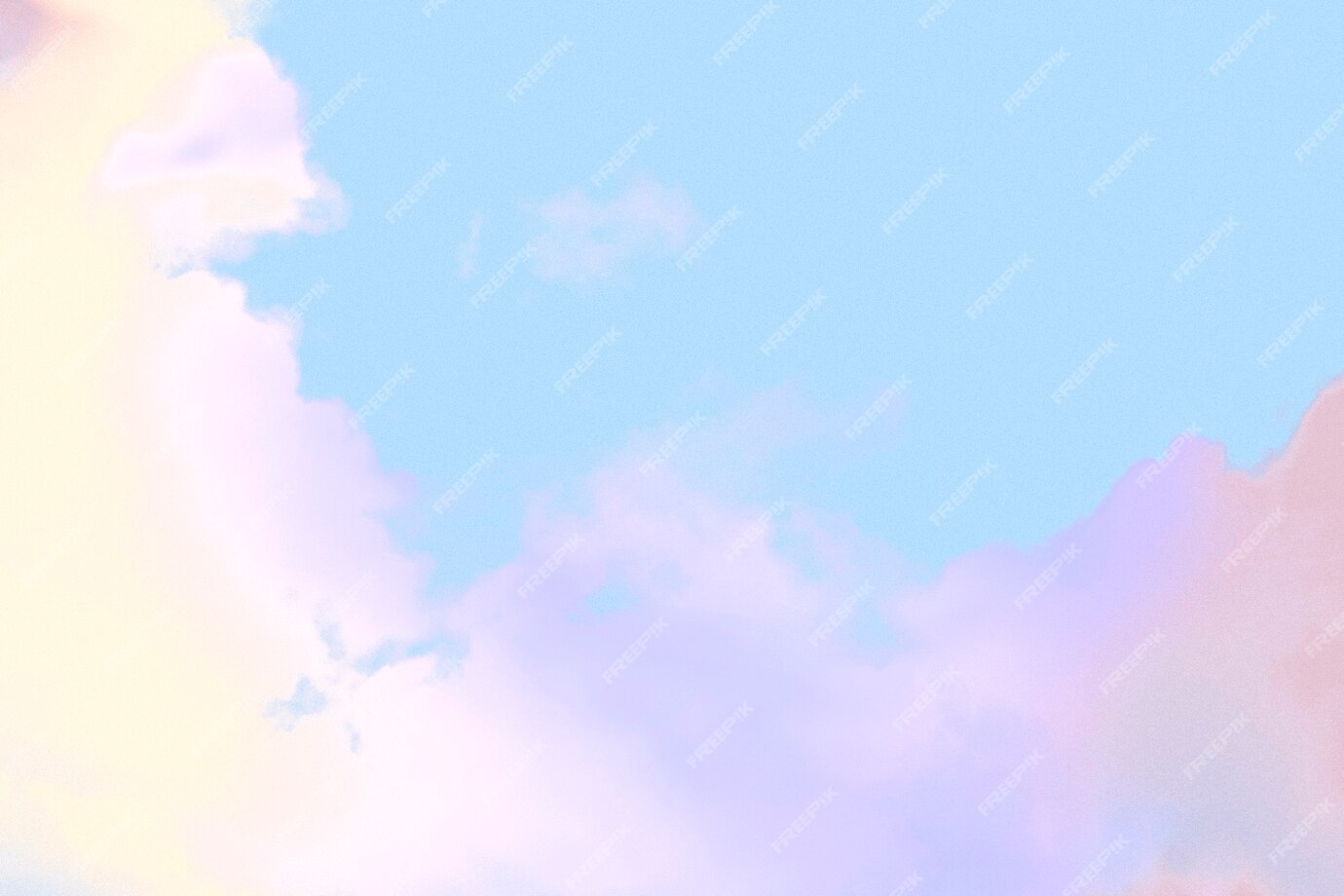 Free Photo | Colorful pastel cloud textured background