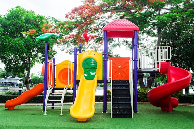 Premium Photo | Colorful playground