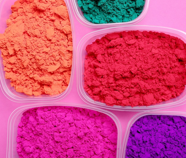 Free Photo | Colorful powder, holi festival concept