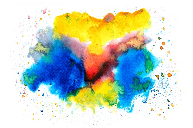 Premium Photo Colorful Watercolor Painting Ideas With Colorful Shades Background