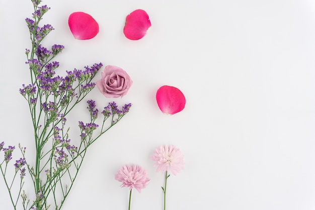 flowers and petals