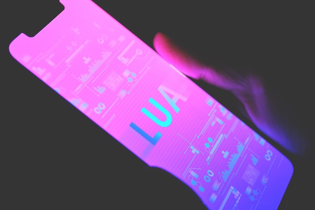 Premium Photo | The concept of smart programming and coding in the lua ...