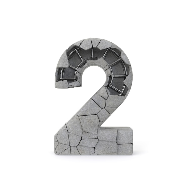 premium-photo-concrete-number-2